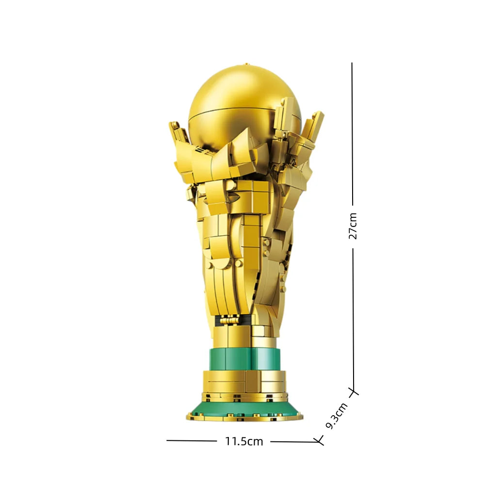 World Cup 2026 Soccer Micro Building Blocks — Collector's Display Set