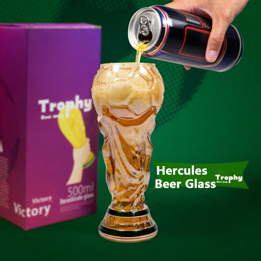 World Cup 2026 Trophy Beer Glass — Limited Edition Fan Drinkware