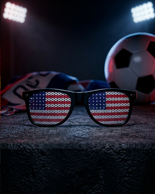 World Cup 2026 Nations Flag Sunglasses — Fan Edition