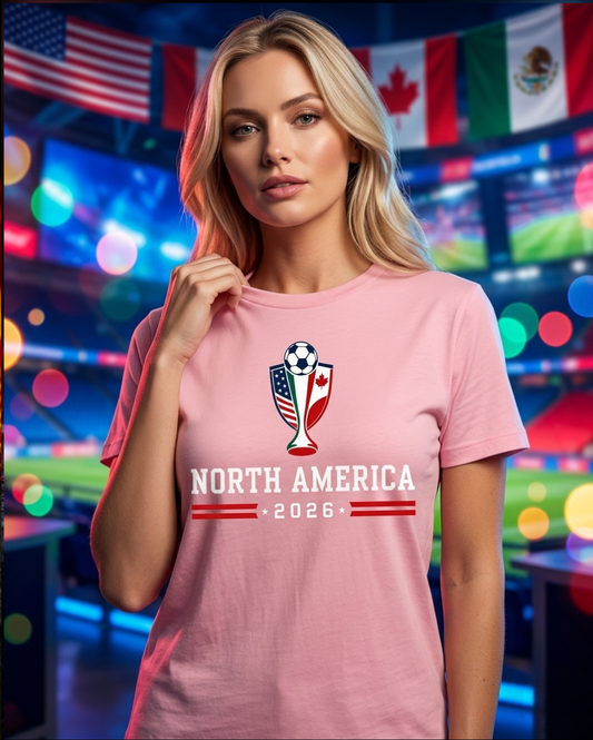 World Cup 2026 Soccer Fan Jersey Tee — Tournament Edition