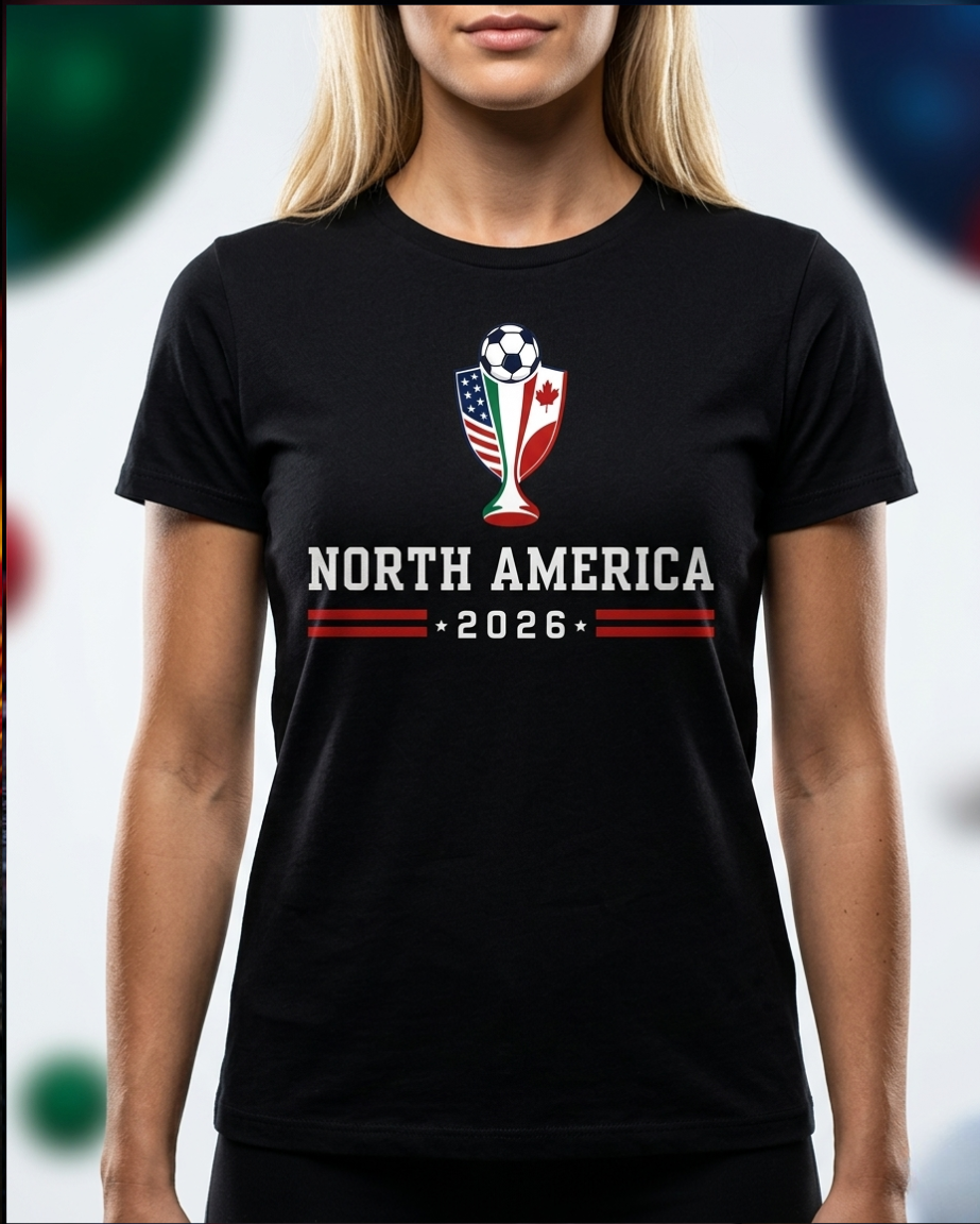 World Cup 2026 Soccer Fan Jersey Tee — Tournament Edition