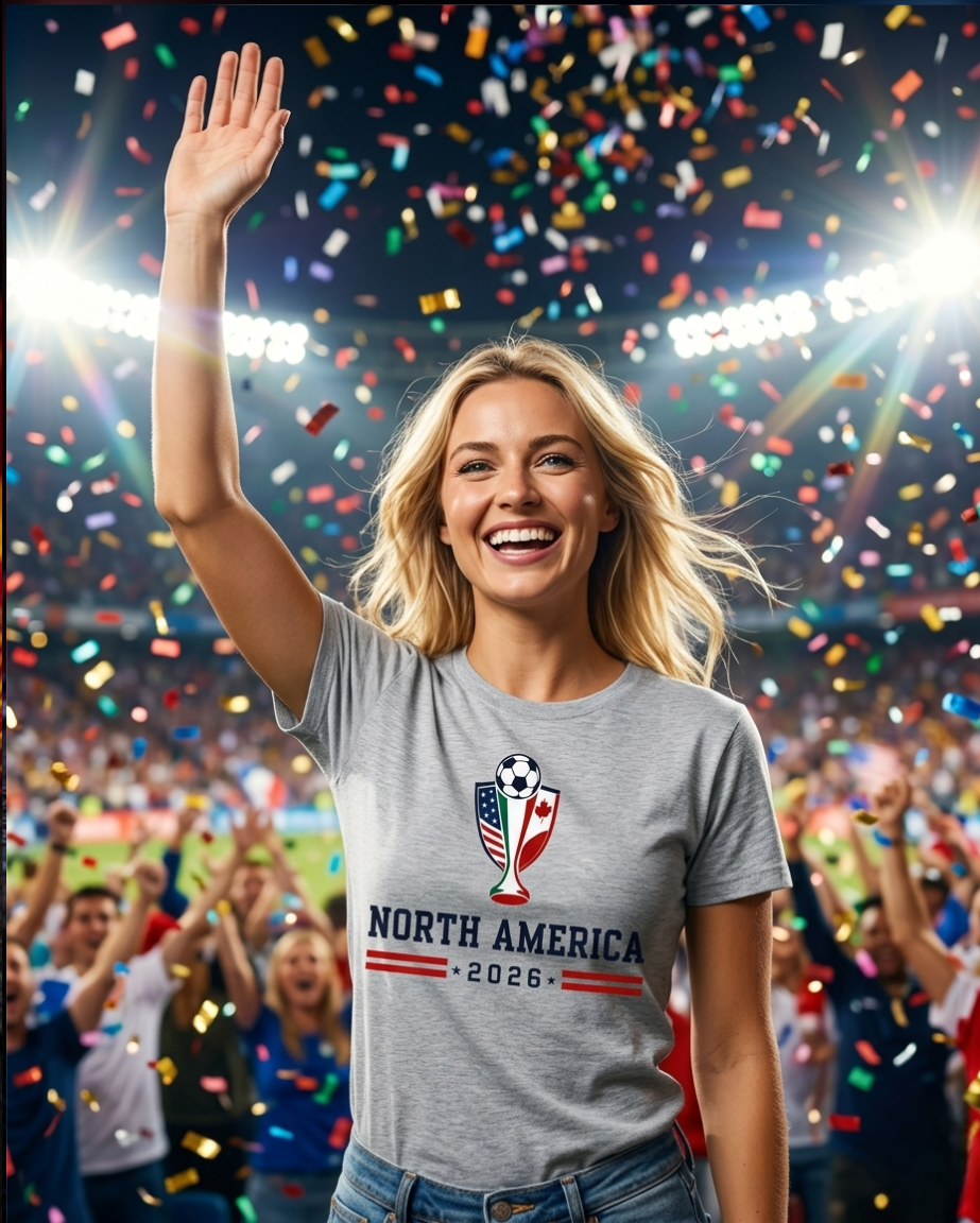 World Cup 2026 Soccer Fan Jersey Tee — Tournament Edition