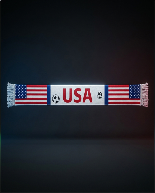 World Cup 2026 Nations Flag Fan Scarf — Cheer in Your Colors