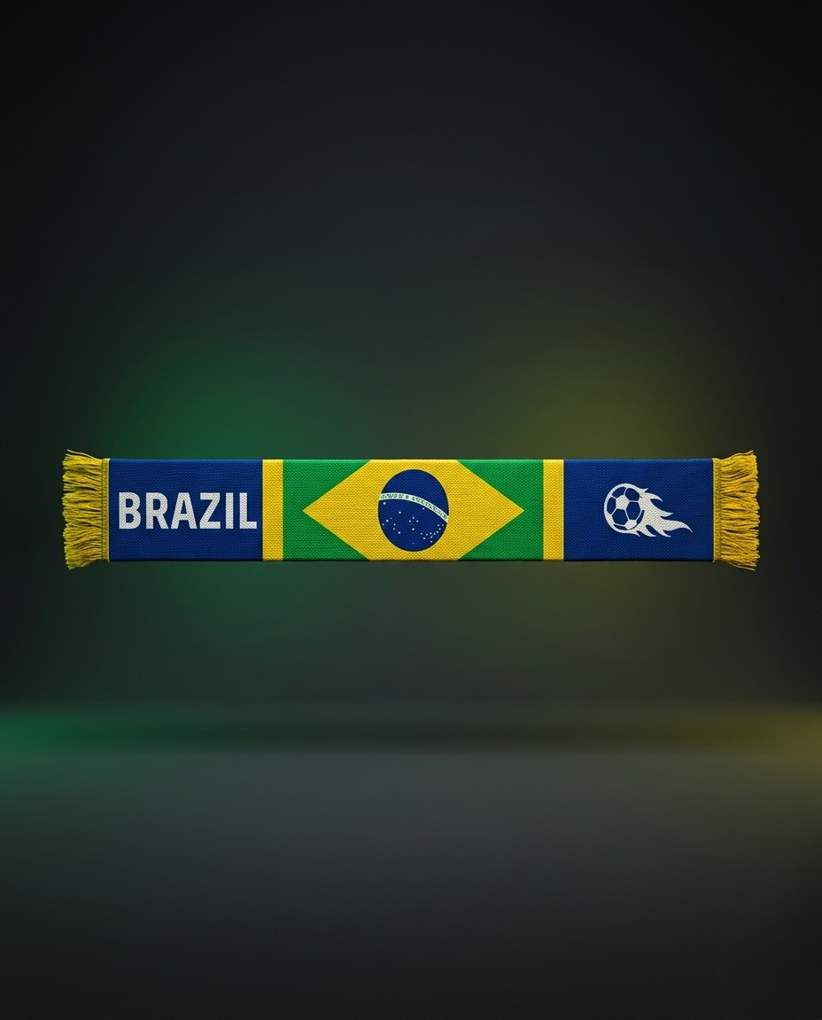 World Cup 2026 Nations Flag Fan Scarf — Cheer in Your Colors