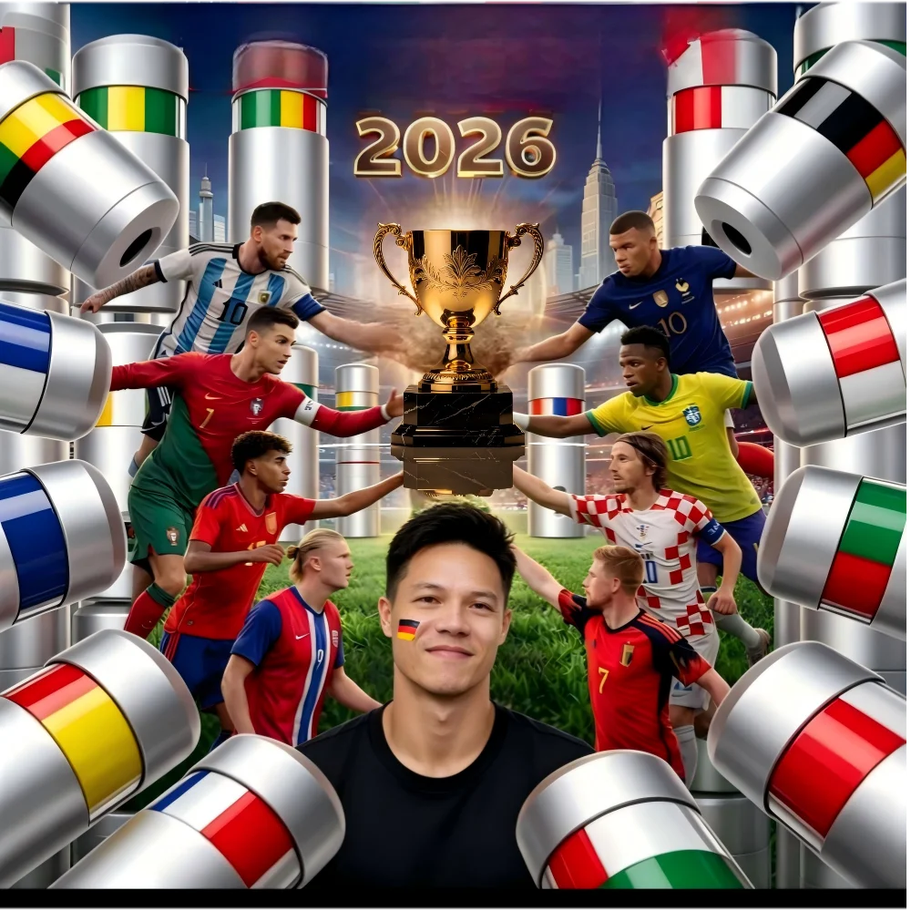 National Flag Face Paint Stick — World Cup 2026 Edition