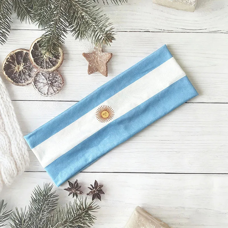 World Cup 2026 Nations Flag Fan Headband — Game Day Essential