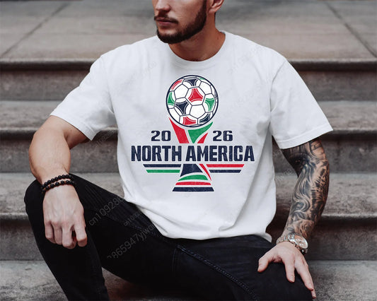 North America 2026 World Cup Fan T-Shirt — USA Canada Mexico