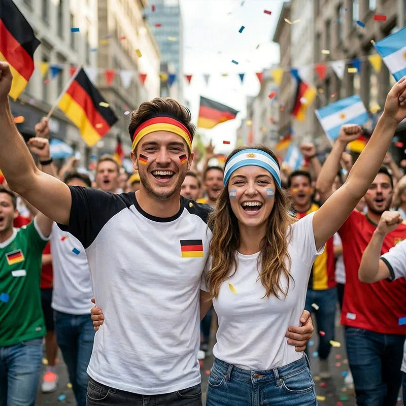World Cup 2026 Nations Flag Fan Headband — Game Day Essential