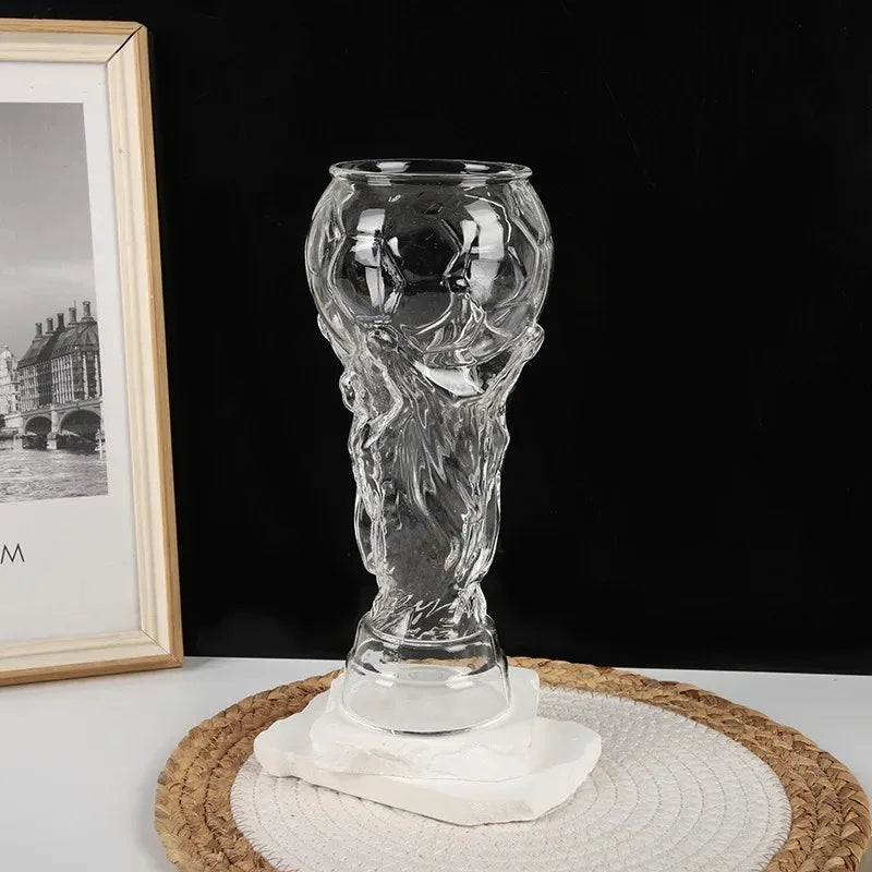 Football Trophy Shape Beer Glass 2026 WORLD CUP