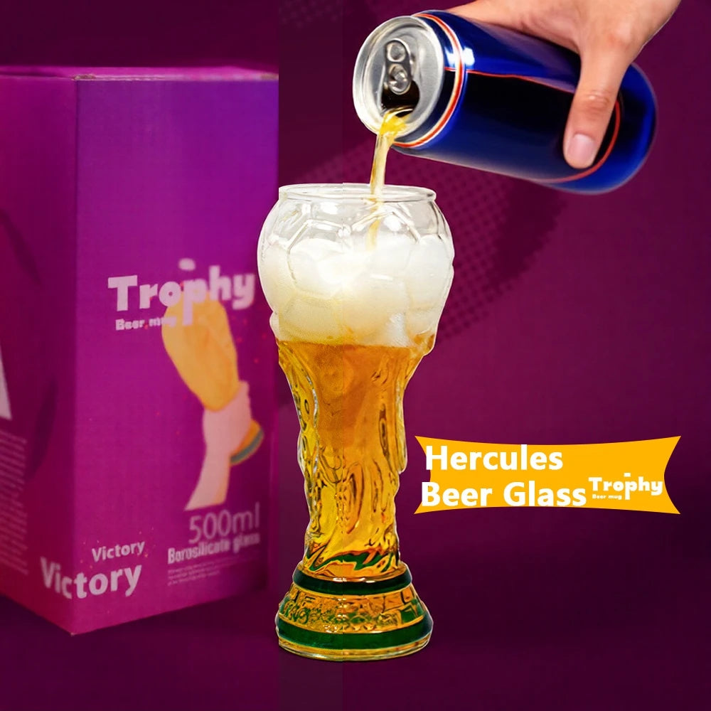 World Cup 2026 Trophy Beer Glass — Limited Edition Fan Drinkware
