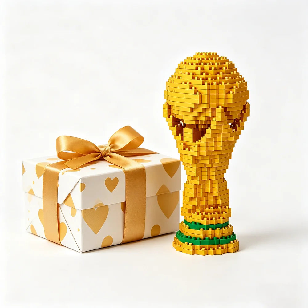 World Cup 2026 Soccer Micro Building Blocks — Collector's Display Set
