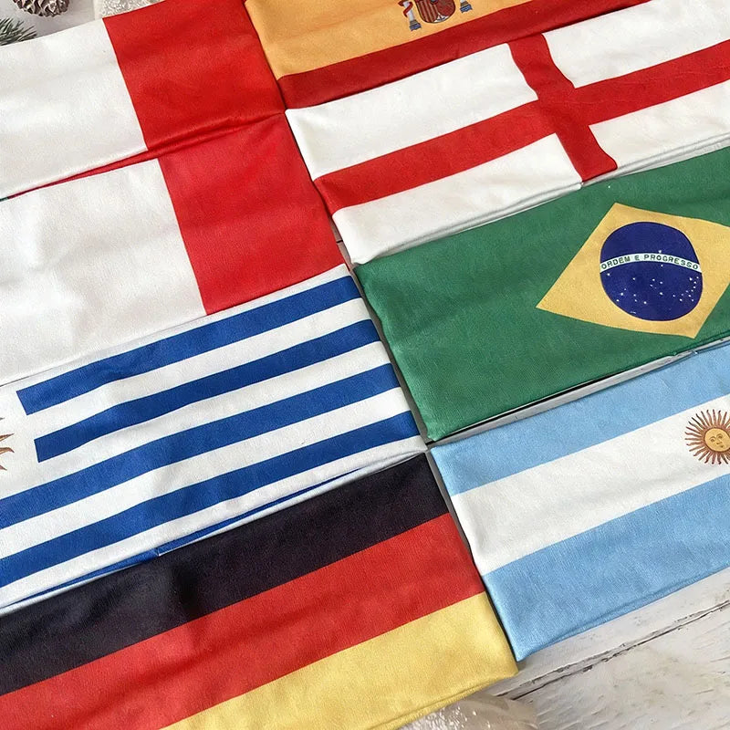 World Cup 2026 Nations Flag Fan Headband — Game Day Essential