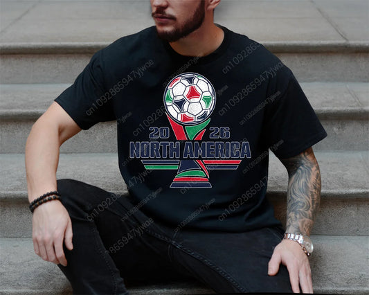 North America 2026 World Cup Fan T-Shirt — USA Canada Mexico