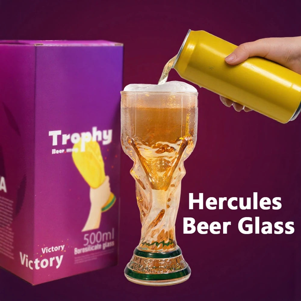 World Cup 2026 Trophy Beer Glass — Limited Edition Fan Drinkware