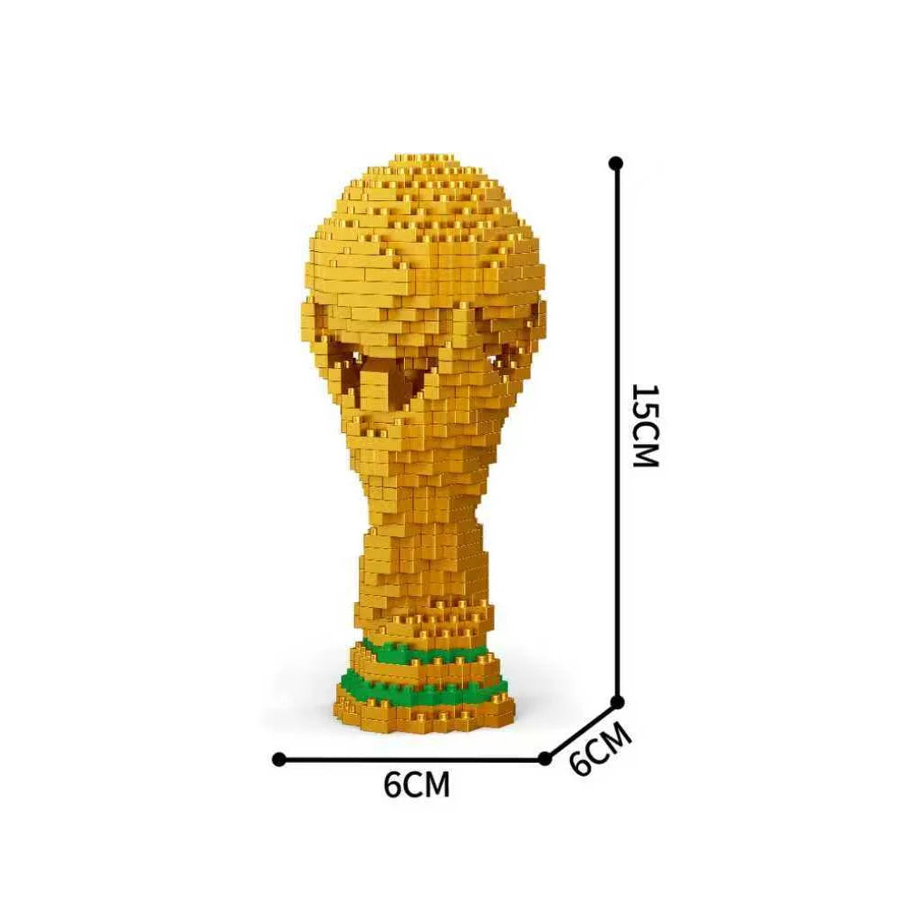 World Cup 2026 Soccer Micro Building Blocks — Collector's Display Set